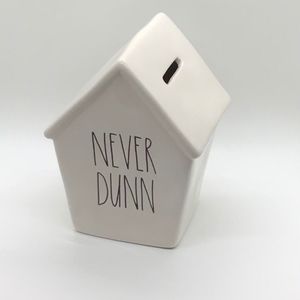 NWT Rae DUNN | NEVER DUNN BANK